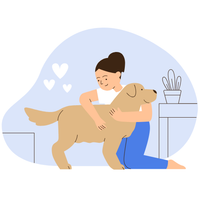 1. Hund entspannt vorbereiten