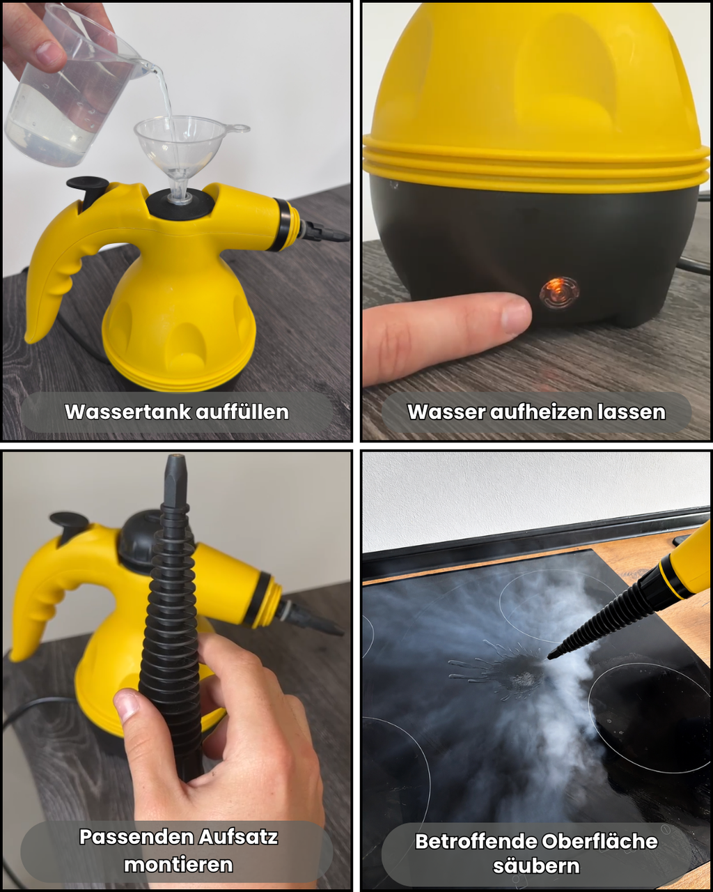 TurboDampf Pro | Handdampfreiniger