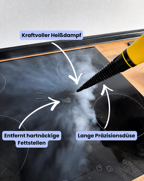 TurboDampf Pro | Handdampfreiniger