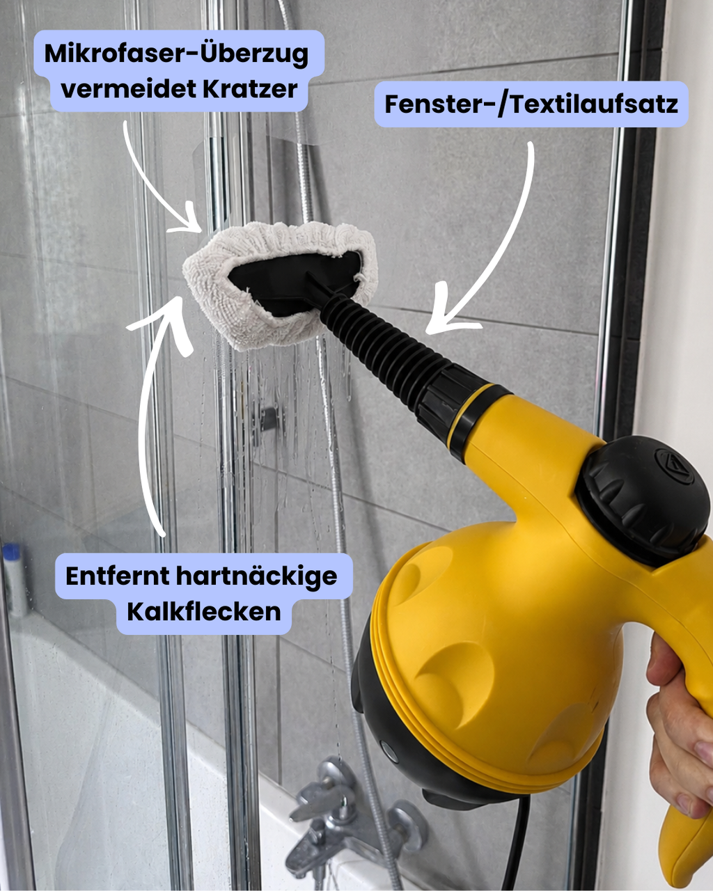 TurboDampf Pro | Handdampfreiniger