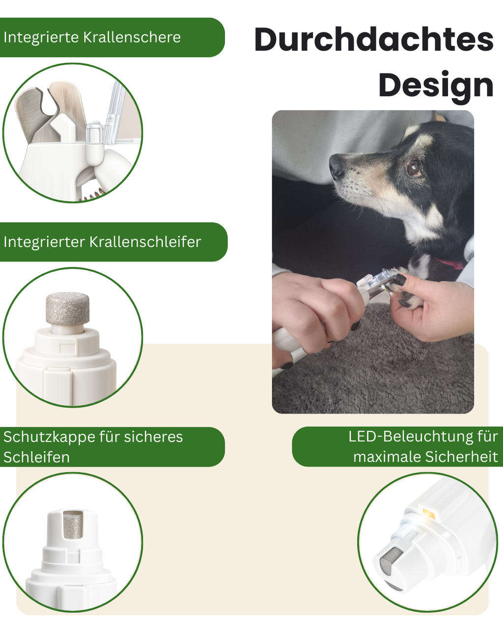 NeoTrim Pro | 2-in-1 LED-Krallenschneider